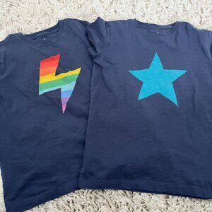 Set of Two Primary T-shirts